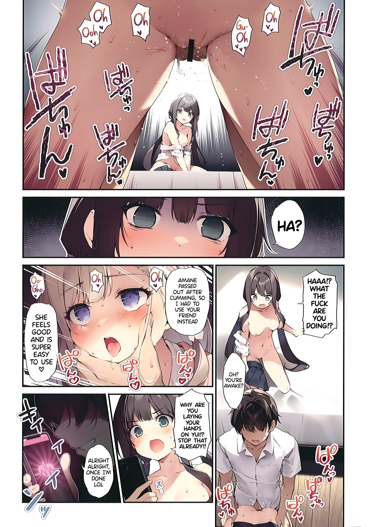 Hentai Manga Comic-A Book about using Hypno to Fuck my Little Sister and her Pure JC Friend with Hypno Resistance EX-Read-12
